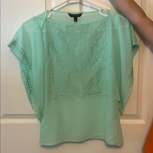 Brand new Banana Republic embroidered blouse